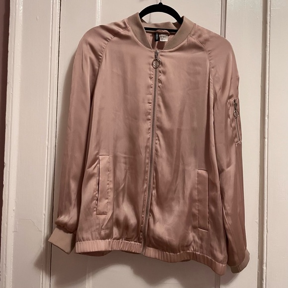 H&M Silky Pink Jacket Women’s 10 - Picture 3 of 10
